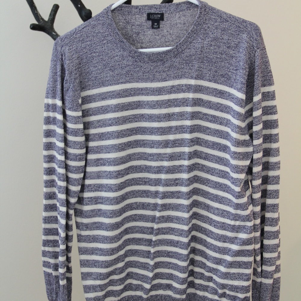 Striped J-Crew Sweater